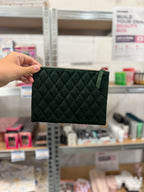 Green Velvet Toiletry Bag