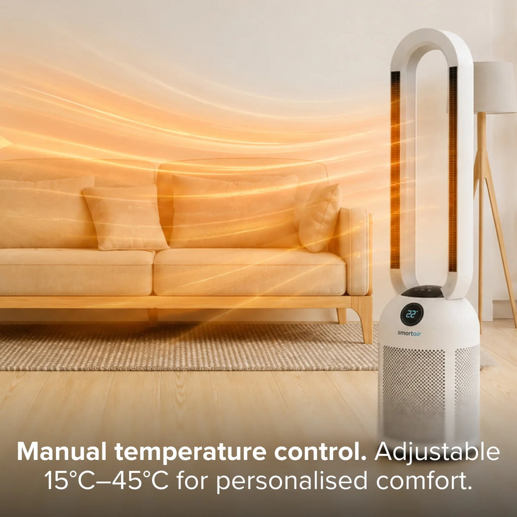 SmartAir Smooth Flow Bladeless Fan & Heater