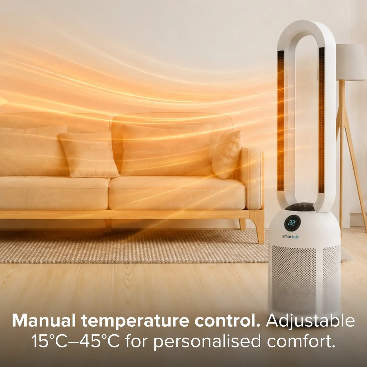 SmartAir Smooth Flow Bladeless Fan & Heater