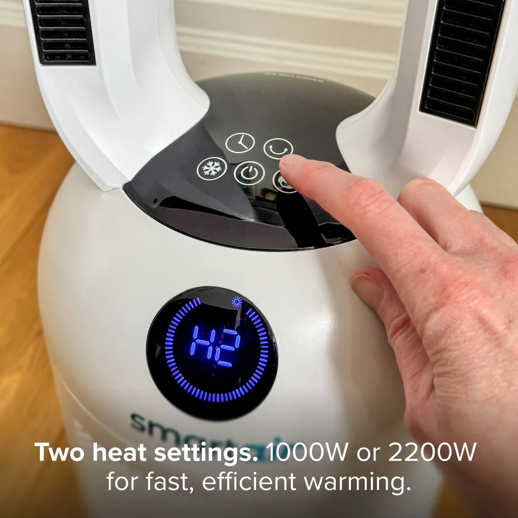 SmartAir Smooth Flow Bladeless Fan & Heater