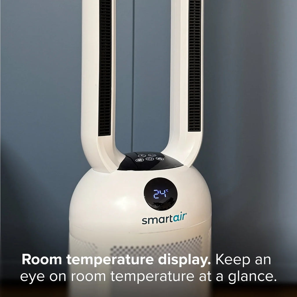 SmartAir Smooth Flow Bladeless Fan & Heater