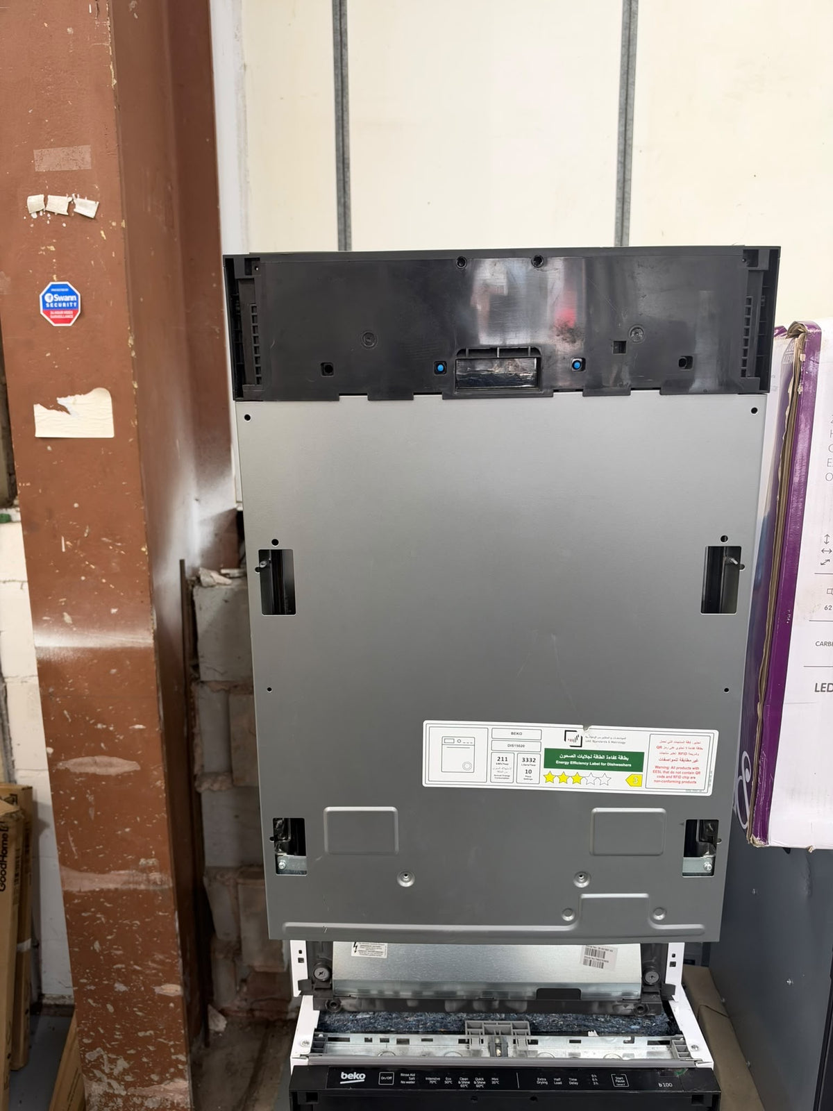 Beko DIS15020 Fully Integrated Slimline Dishwasher