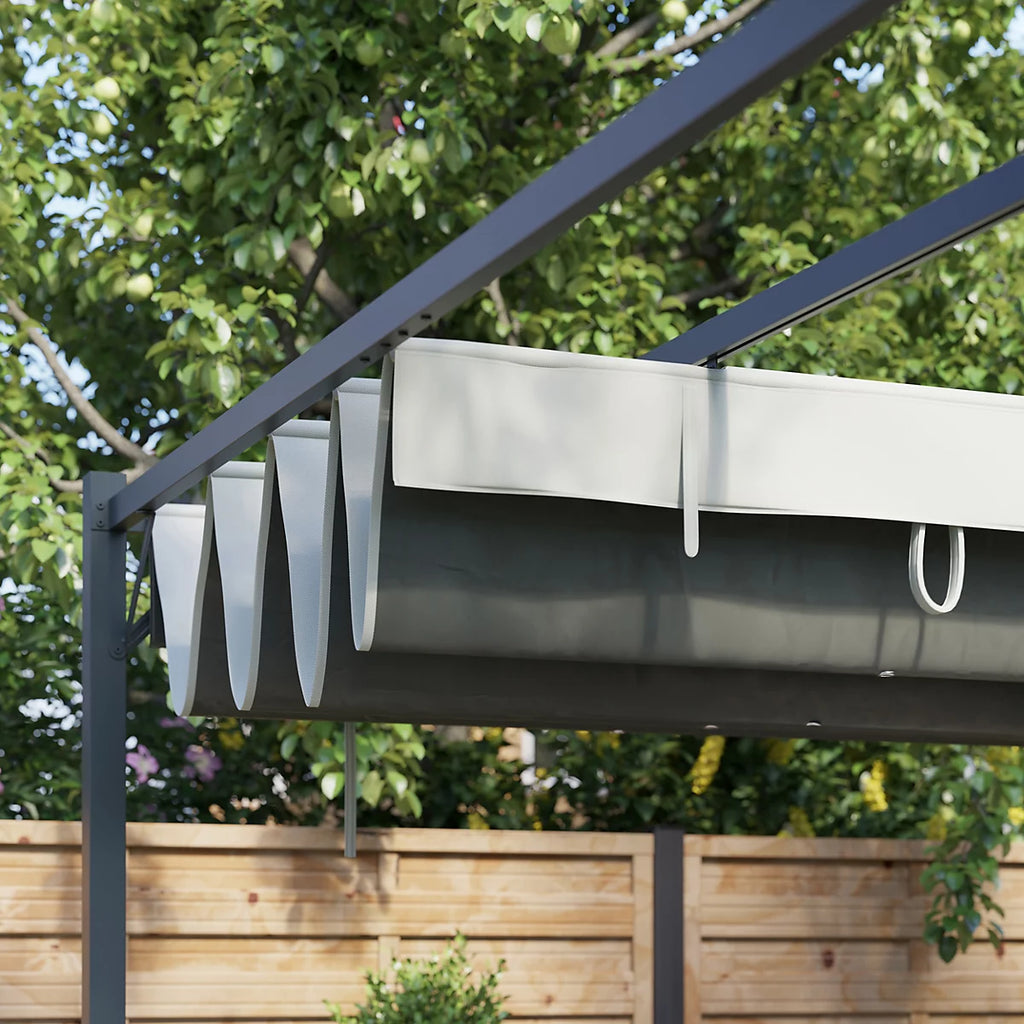 Kilkstrom Alizé Square Pergola, (W)3m x (D)2.9m x (H)2.33m