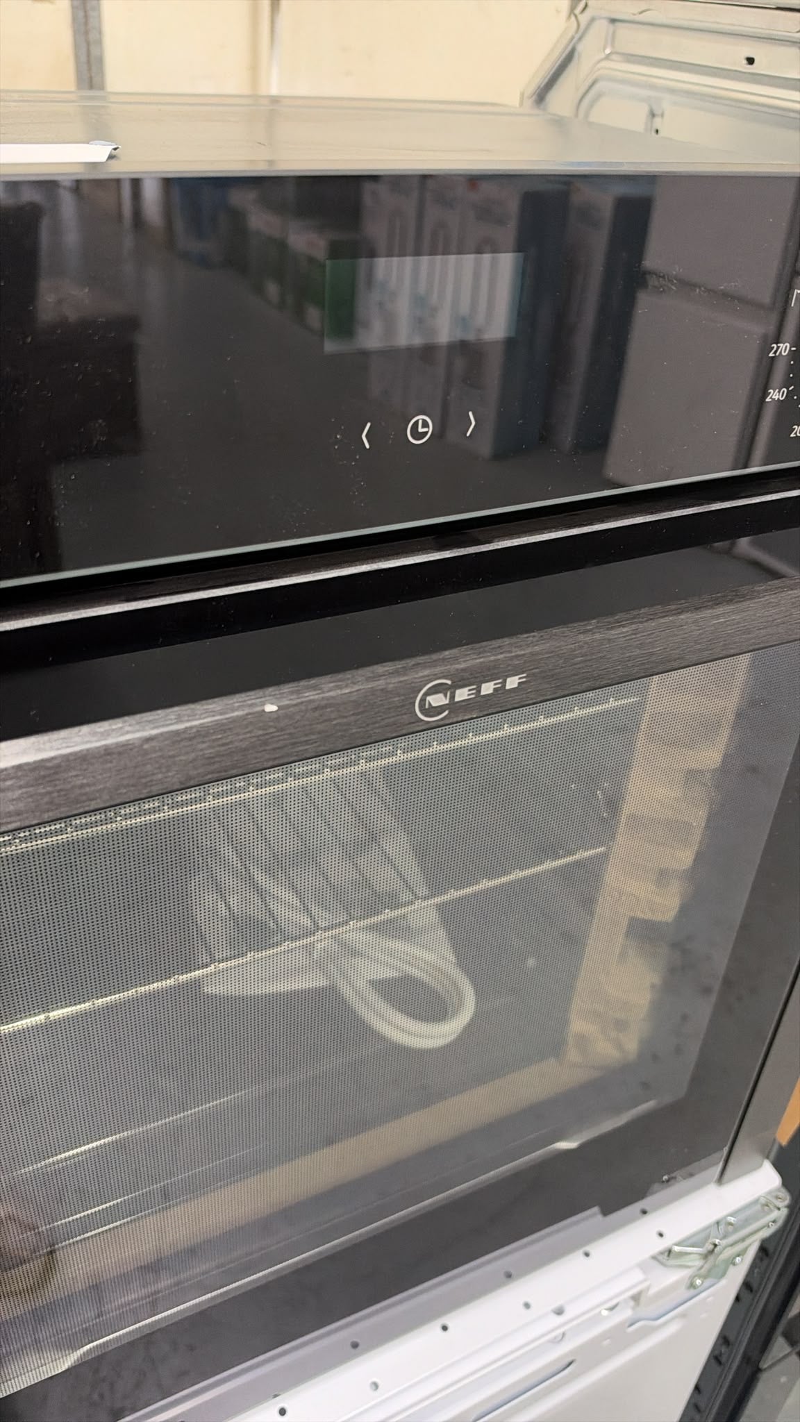 NEFF Slide&Hide B3ACE4AG3B Built-in Single electric multifunction Oven - Black