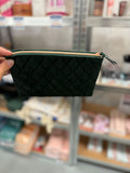 Green Velvet Toiletry Bag