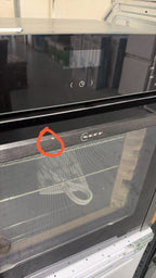 NEFF Slide&Hide B3ACE4AG3B Built-in Single electric multifunction Oven - Black