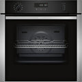NEFF Slide&Hide B6ACH7AN7B Built-in Single Multi-function pyrolytic Electric Oven - Black stainless steel effect