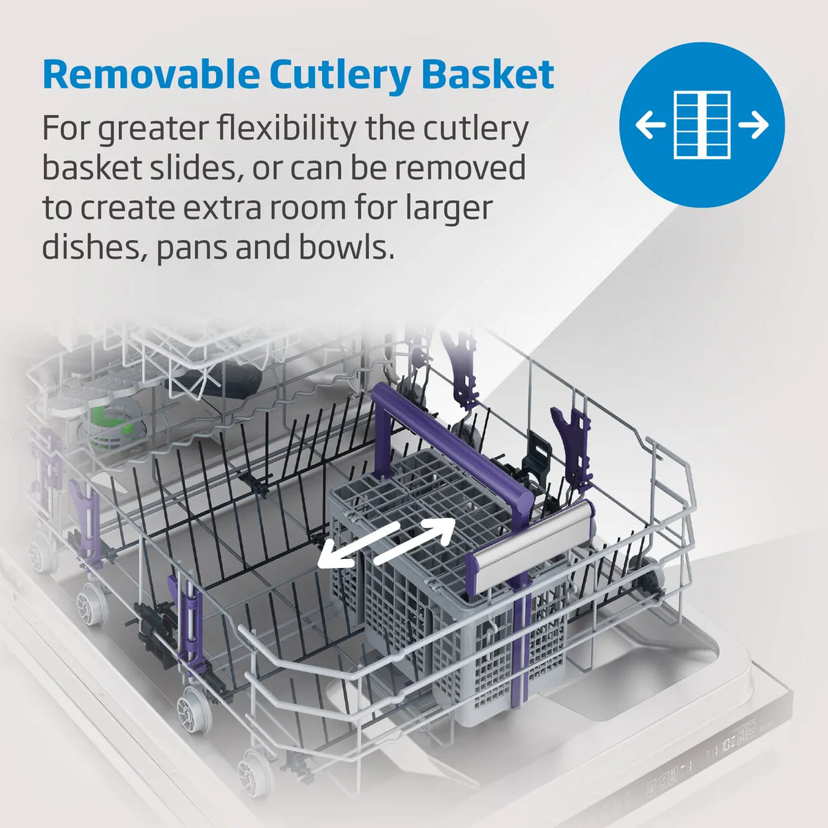Beko DIS15020 Fully Integrated Slimline Dishwasher
