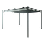 Klikstrom Alizé Rectangular Pergola, (W)3.95m x (D)2.9m x (H)2.33m