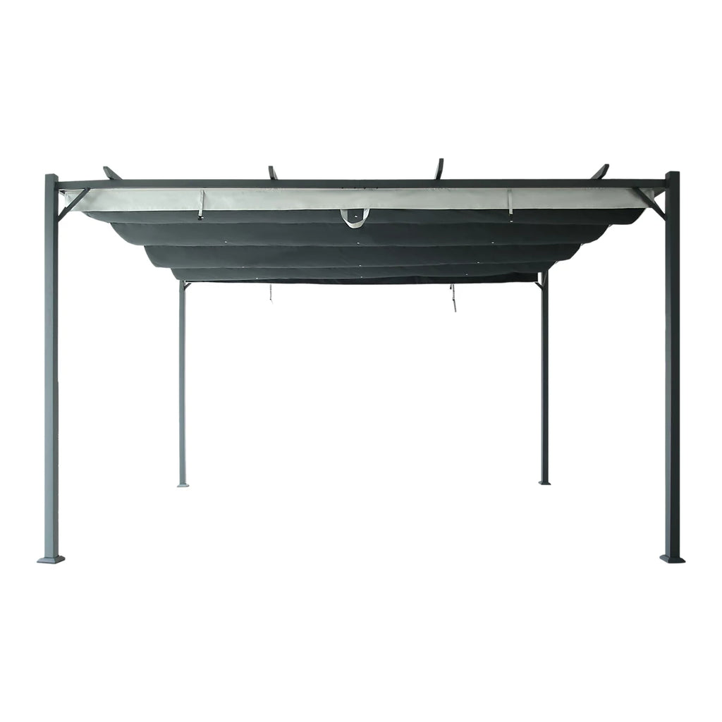 Klikstrom Alizé Rectangular Pergola, (W)3.95m x (D)2.9m x (H)2.33m