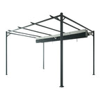 Klikstrom Alizé Rectangular Pergola, (W)3.95m x (D)2.9m x (H)2.33m