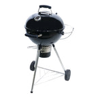 GoodHome Elland Black Charcoal Round BBQ 47cm