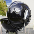 GoodHome Elland Black Charcoal Round BBQ 47cm