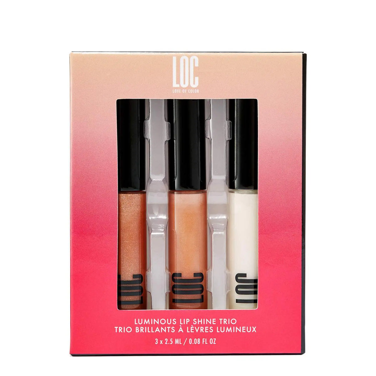 LOC luminous lip shine trio