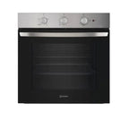 Indesit Click&Clean IO 232H X UK Electric Single Oven - Stainless Steel