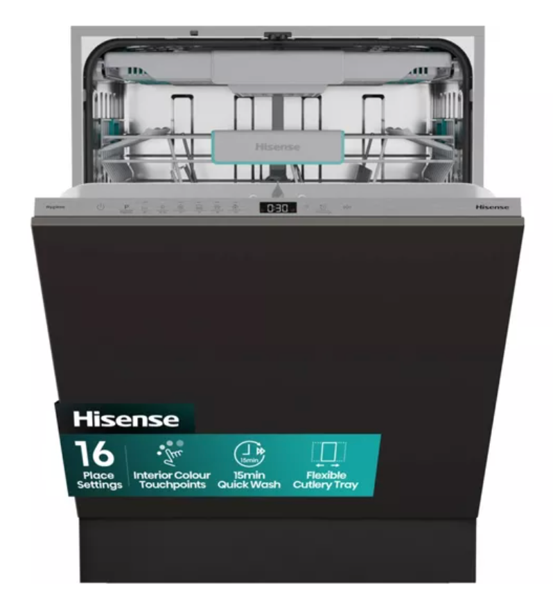 Hisense HV16CUK Integrated Full Size Dishwasher