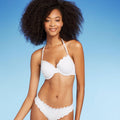 Women's Lightly Lined Ruffle Bikini Top