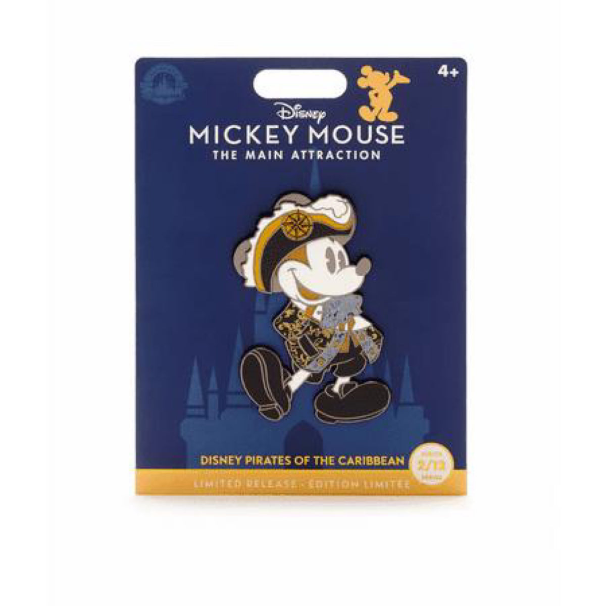 Disney Mickey Mouse The Main Attraction Pirates of The Caribbean Pin 2 of 12