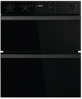 Hisense Hi6 BUD714221ADBG Built-under Double Multi-function Electric Oven - Mirrored jet black