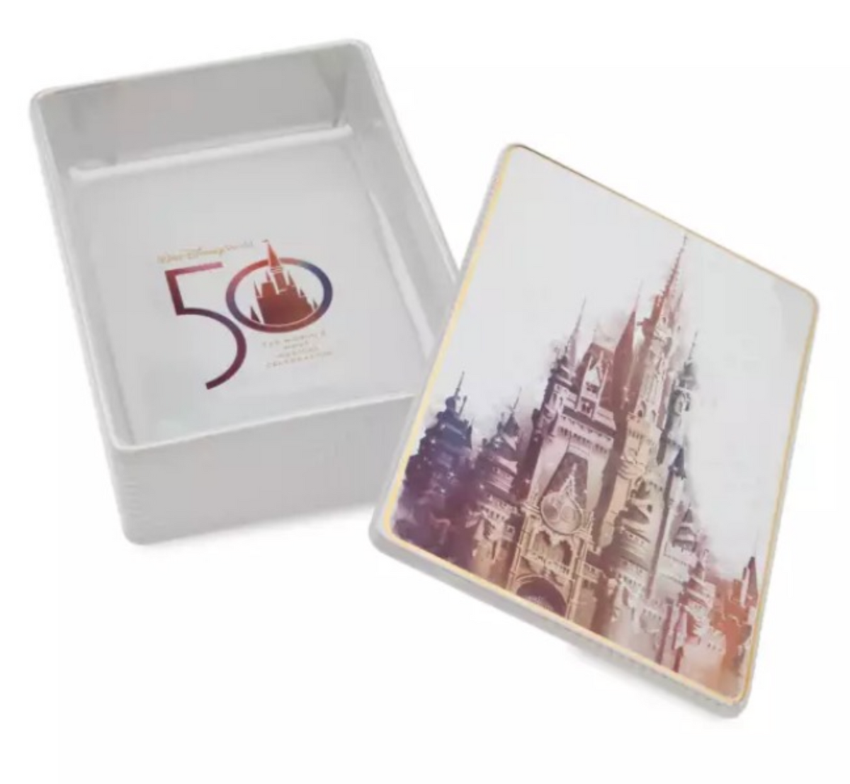 Walt Disney World 50th Anniversary Disney Trinket Box
