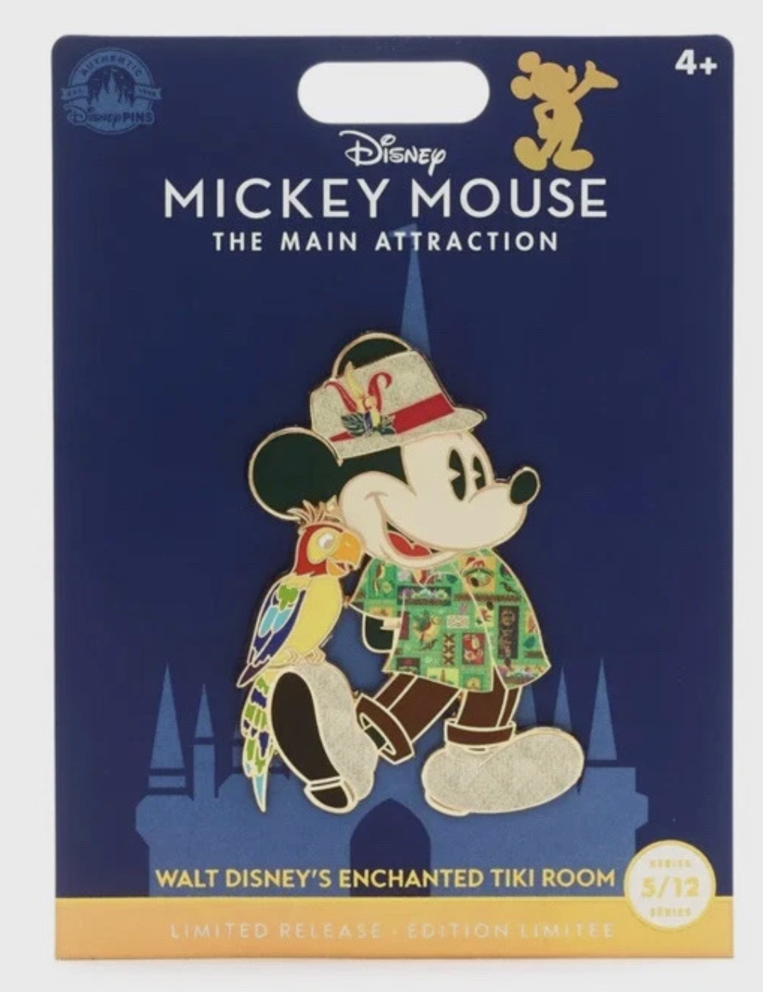 Disney Mickey Mouse The Main Attraction Walt Disney's Enchanted Tiki Room Pin 5 of 12
