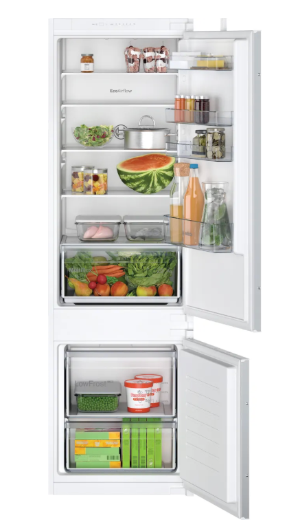 Bosch Series 2 KIV87NSEOG Integrated 70:30 Fridge freezer