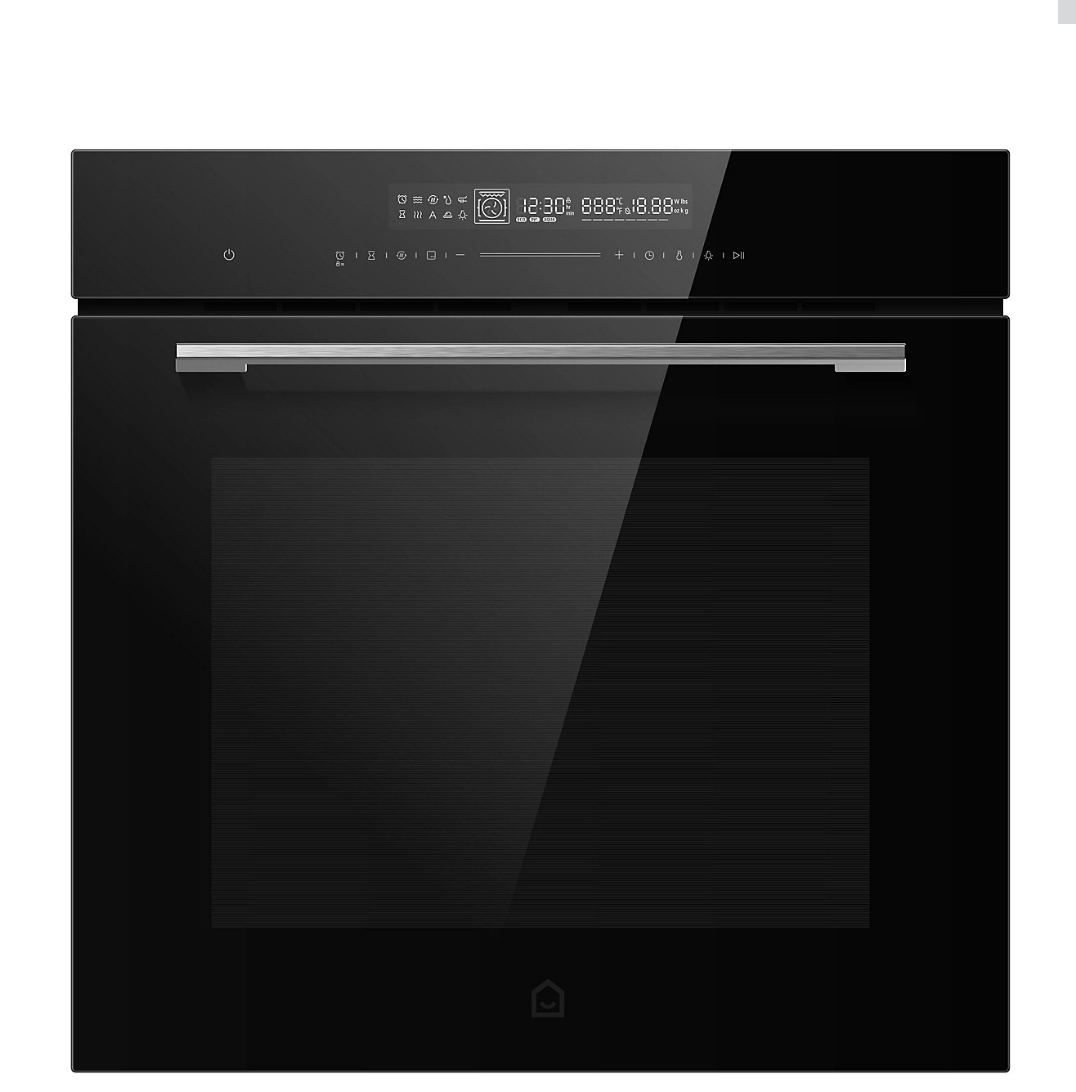 GoodHome GHMOVTC72 Built-in Single Multifunction Oven - Gloss black