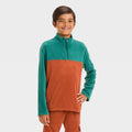 Boys' Fleece Mock Neck Zip-Up Sweatshirt