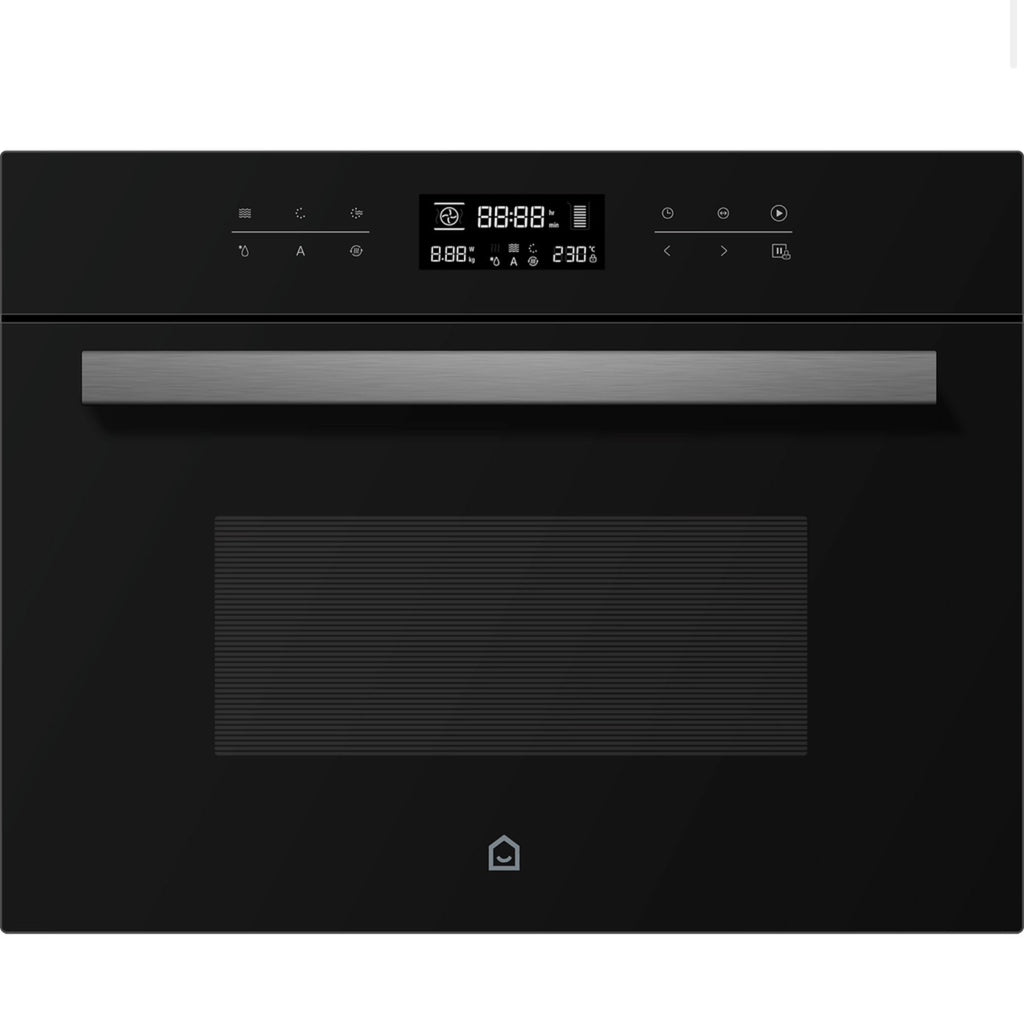 GoodHome GHCPO45 Built-in Compact Combination microwave - Gloss black