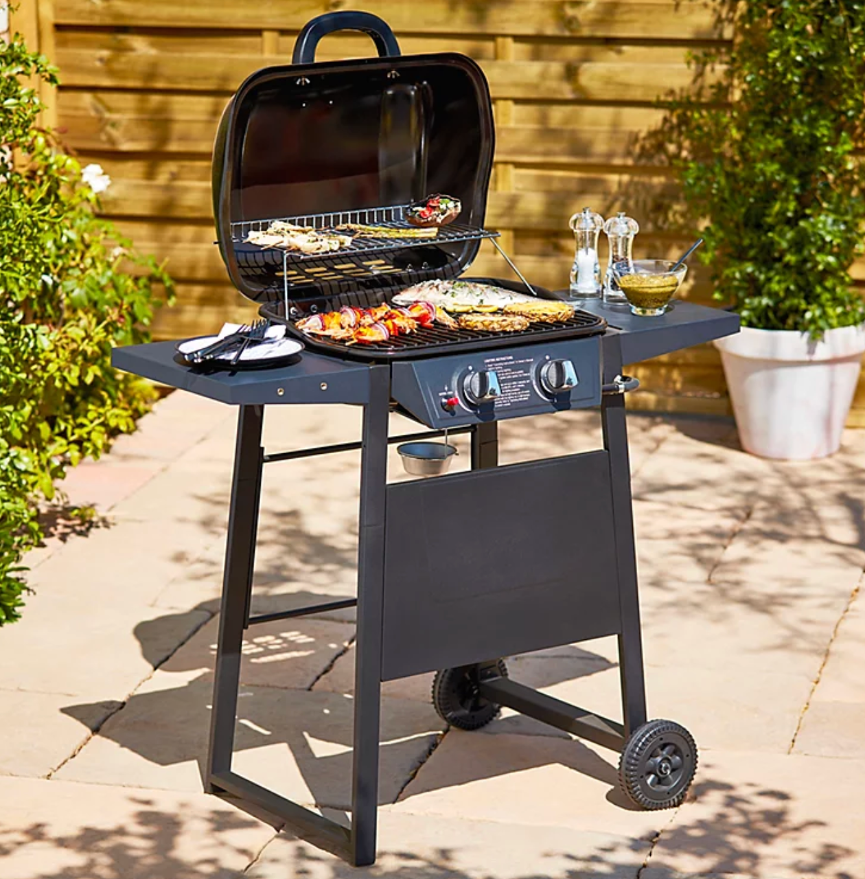 2 Burner Gas BBQ