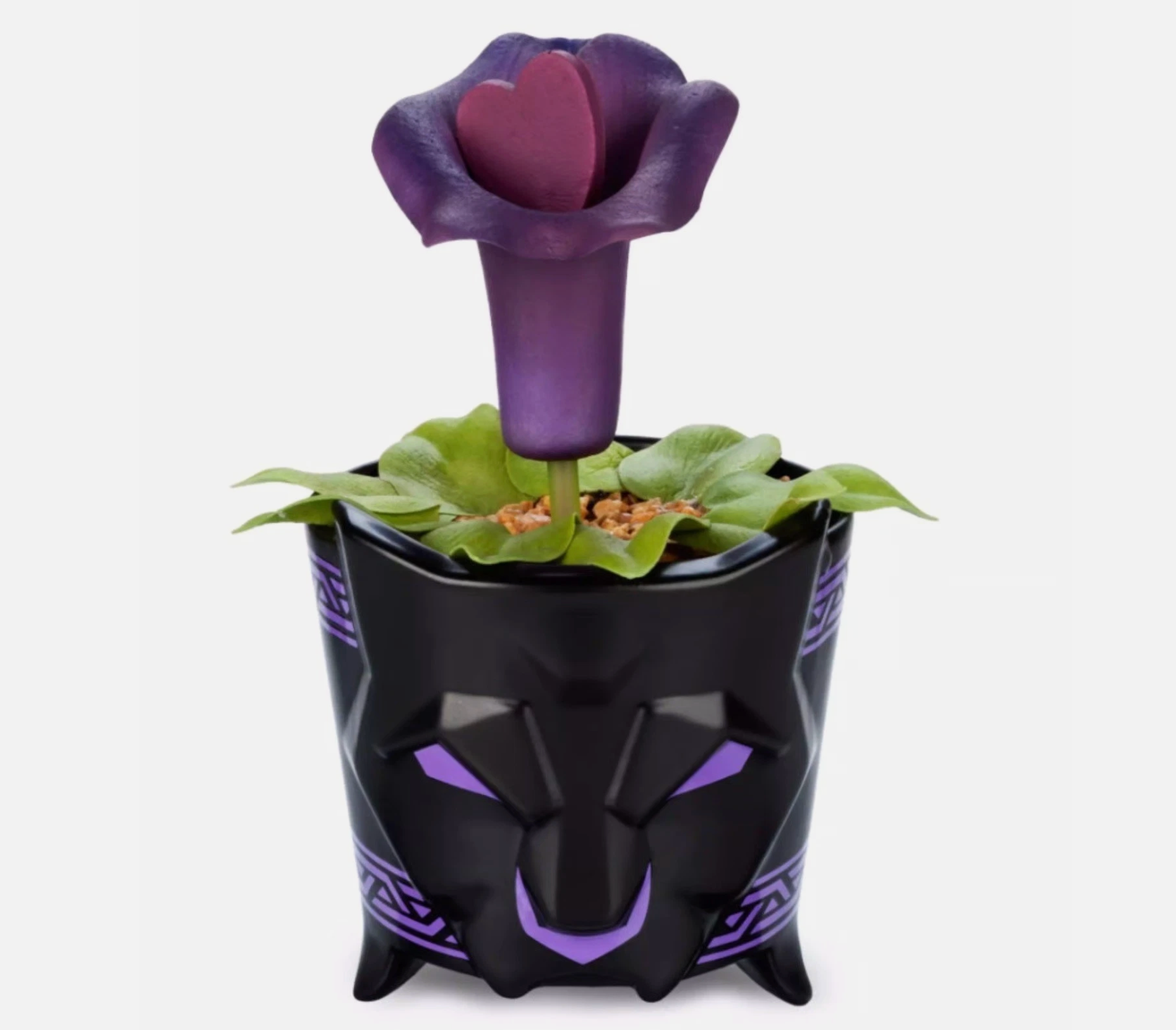 Disney Marvel Black Panther Planter World of Wakanda Flower Pot