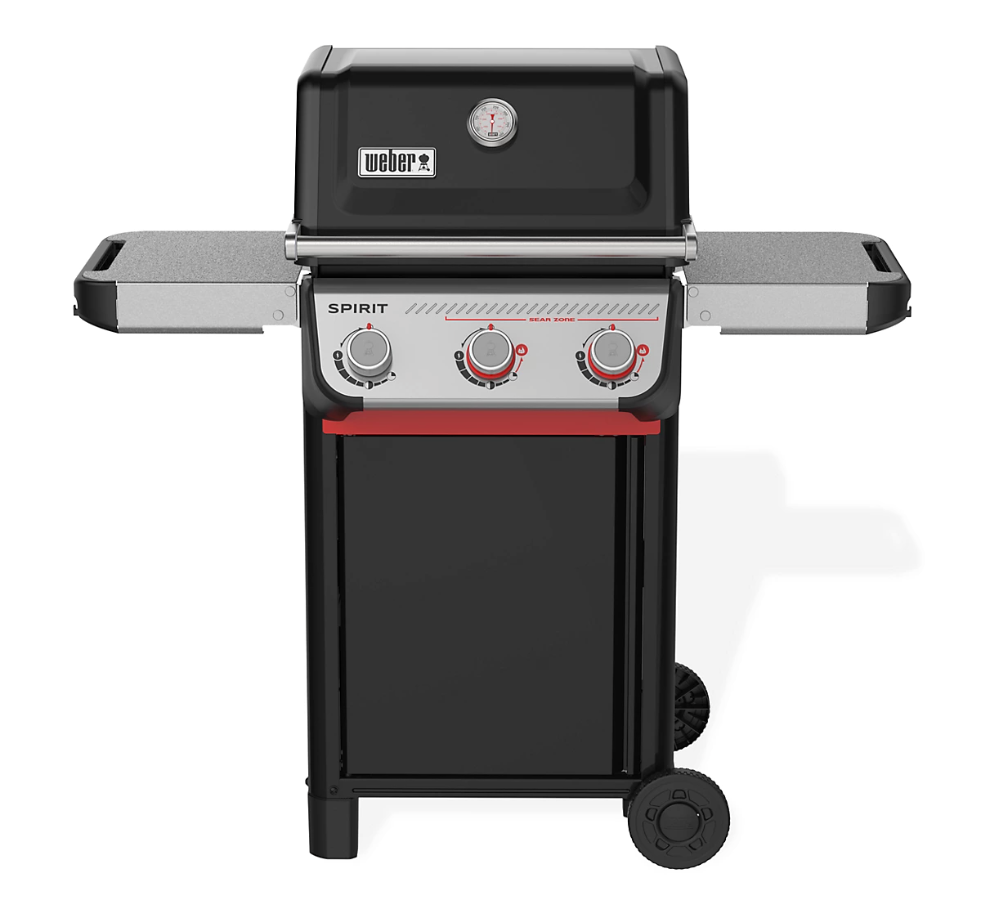 Weber Spirit E-325 Black 3 Burner Gas BBQ