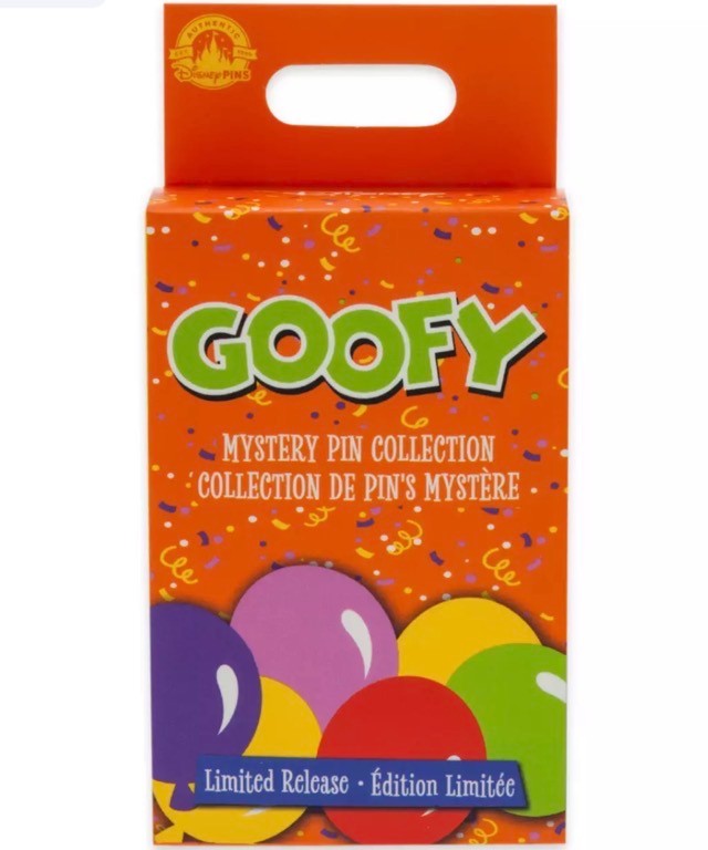 Goofy Mystery Pin Collection 90th Anniversary Limited Release - 2 Pins